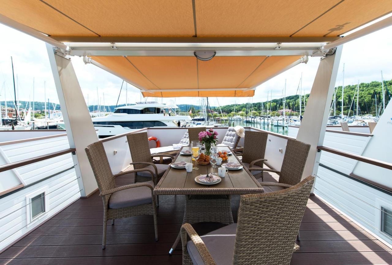 Marina Luxury Houseboat Olive Villa Portoroz Exterior photo
